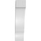 Ekena Millwork 5 1/2-in. W x 12-in. D x 24-in. H Balboa Architectural Grade PVC Knee Brace BRCP055X12X24BOA - alternate 6